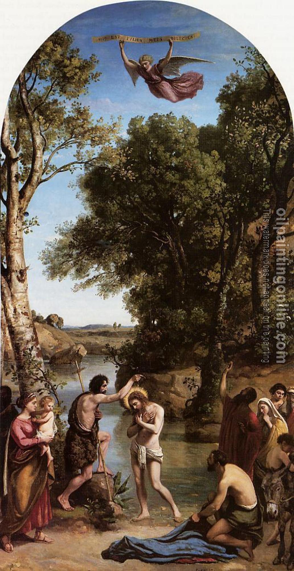 Corot, Jean-Baptiste-Camille - The Baptism of Christ